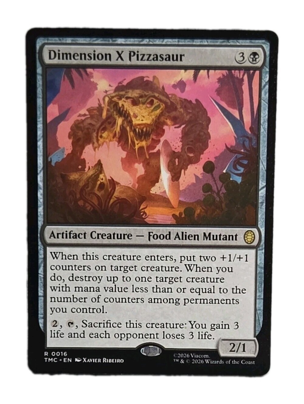 Dimension X Pizzasaur Commander: Teenage Mutant Ninja Turtles Regular